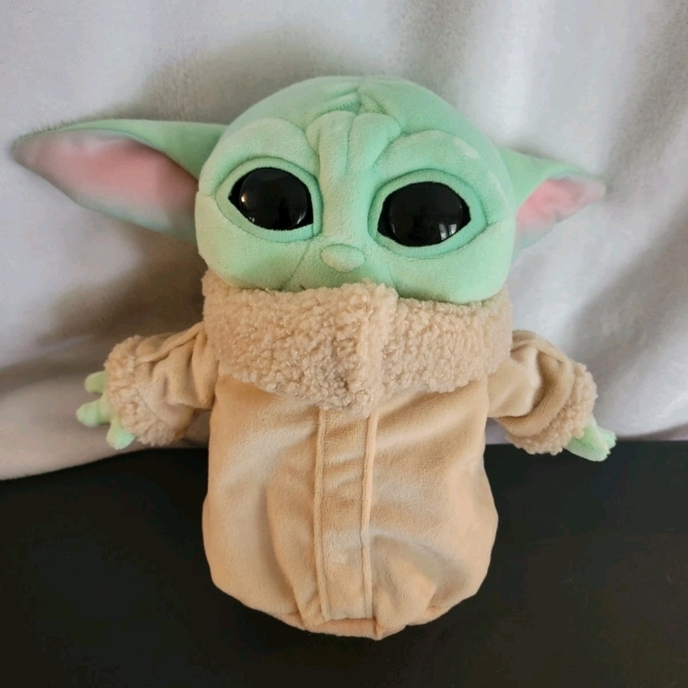 Mattel Green and Beige Plush Alien Character Stuffed Toy